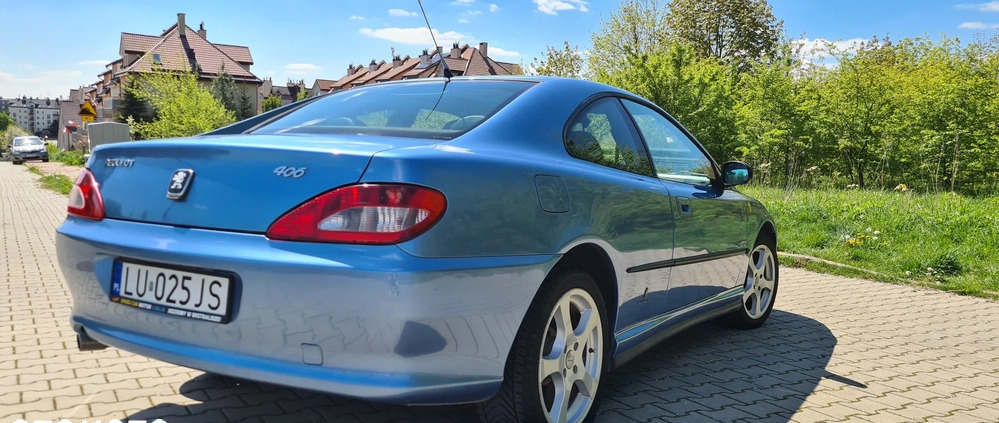 Peugeot 406 cena 13900 przebieg: 244300, rok produkcji 2000 z Lublin małe 254